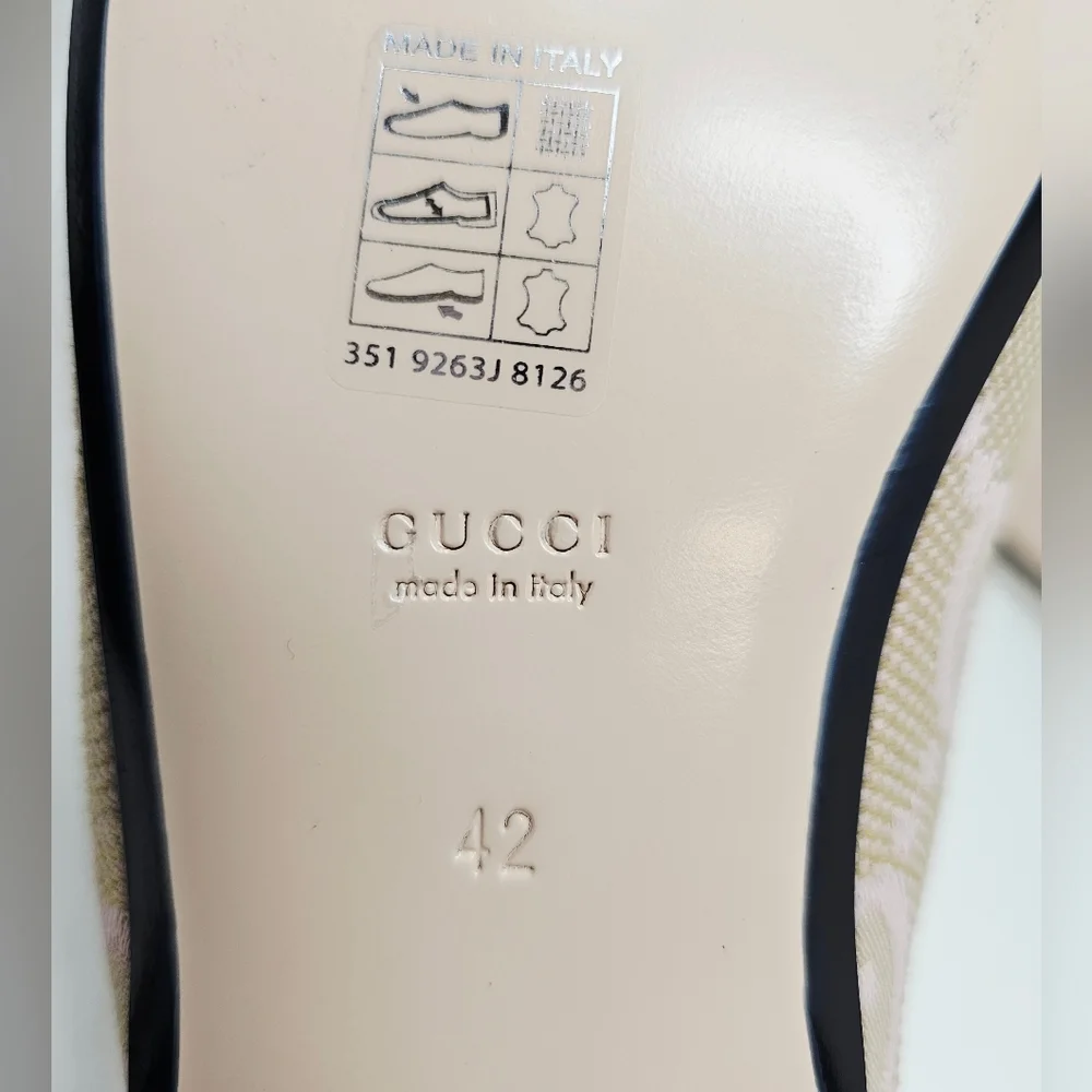 GUCCI Mules Slides Sandals 42 - Picture 5 of 7